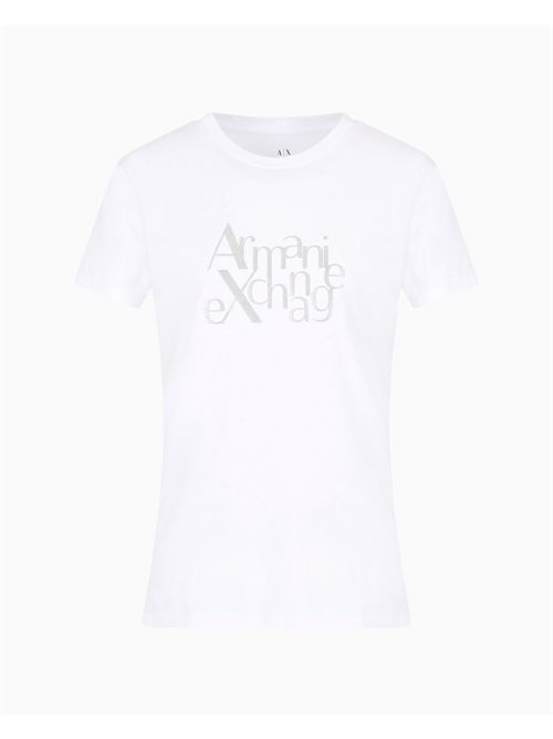 t-shirt woman white ARMANI EXCHANGE | XW000109AF10359/U0002